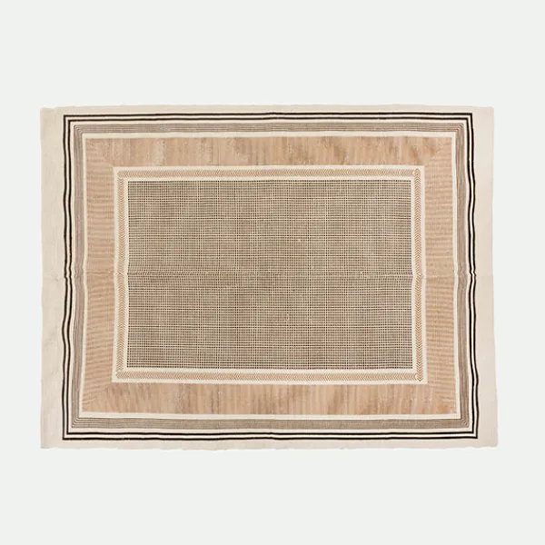 Alfombra Block Print 120X160Cm Ún.*Muy Mucho Outlet