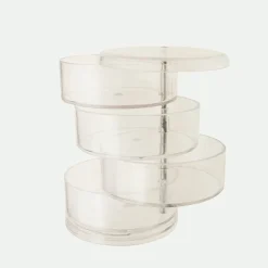 Caja Organizadora 11,5X11,5X17,5Cm Tr.*Muy Mucho