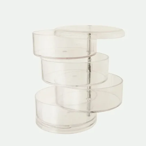 Caja Organizadora 11,5X11,5X17,5Cm Tr.*Muy Mucho