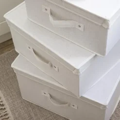 Caja Plegable C/Tapa Y Asa 28X33X15Cm Bg.*Muy Mucho Sale
