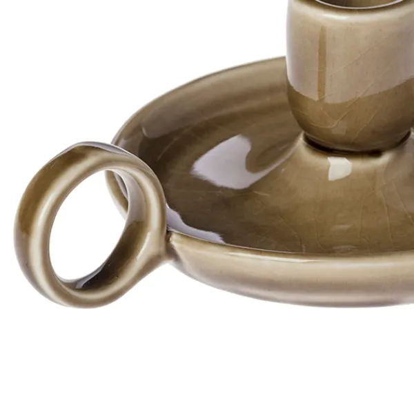 Candelabro cermámica*Muy Mucho Sale