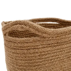 Cesta redonda con asas*Muy Mucho Sale