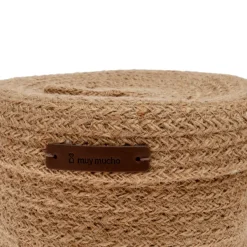 Cesta redonda con tapa*Muy Mucho Hot