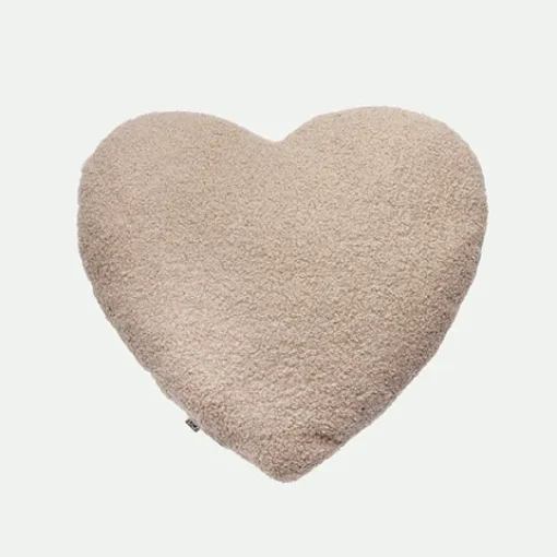 Cojín corazón bouclé*Muy Mucho Discount
