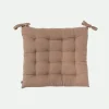 Cojín Silla Algodón Orgánico 40X40Cm Gr.*Muy Mucho Sale