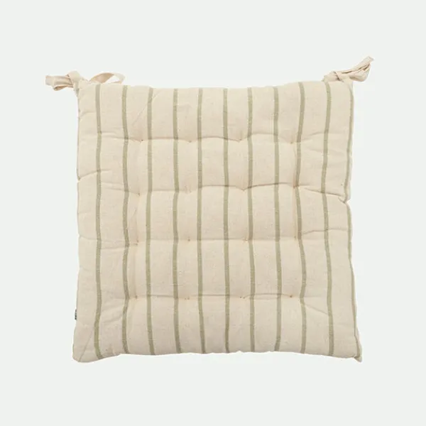 Cojín Silla Algodón 40X40Cm Cru.*Muy Mucho Outlet