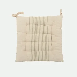 Cojín Silla Algodón 40X40Cm Cru.*Muy Mucho Outlet