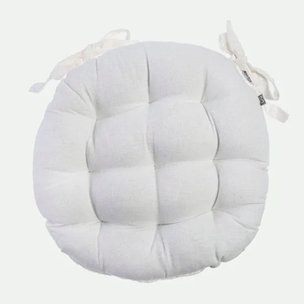 Cojín silla D.38 cm BL.*Muy Mucho Hot