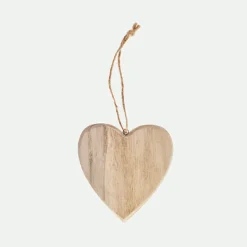 Colgante Corazón Decorativo 12,8X12,5X2Cm Ma.*Muy Mucho Outlet