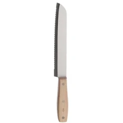 CUCHILLO SIERRA PAN CON MANGO MADERA*Muy Mucho Outlet