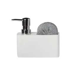 Dispensador jabón con estropajo*Muy Mucho Discount