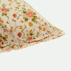 Funda cojín flores*Muy Mucho Outlet