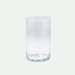 JARRÓN CRISTAL CILÍNDRICO*Muy Mucho New