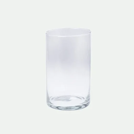JARRÓN CRISTAL CILÍNDRICO*Muy Mucho New
