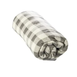 Manta capa de cuadros marrón*Muy Mucho Best