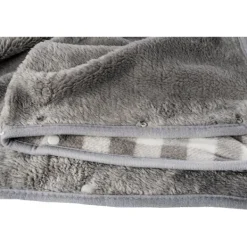 Manta capa de cuadros marrón*Muy Mucho Best