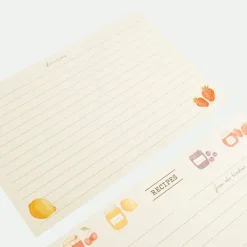 Pack 12 tarjetas para recetas*Muy Mucho