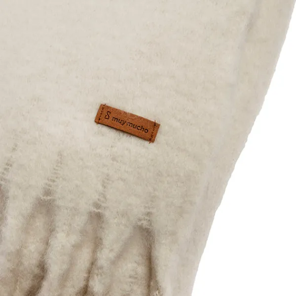 Plaid maxi flecos 130x160*Muy Mucho Online