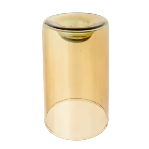 Portavela cristal vela de té*Muy Mucho Outlet