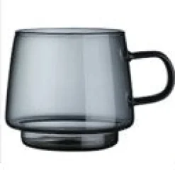 Taza borosilicato apilable*Muy Mucho Outlet