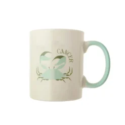 Taza Zodiaco Cáncer 8X9,5Cm 330Ml Bl.*Muy Mucho Online