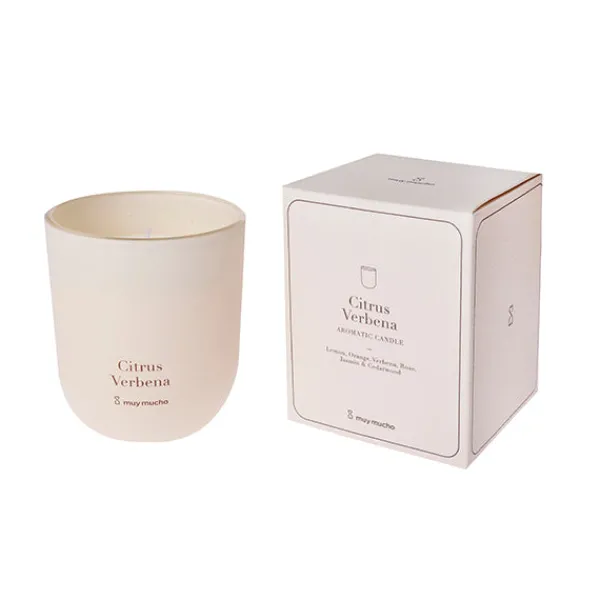 Vaso vela citrus verbena*Muy Mucho Outlet