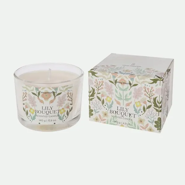 Vaso vela lily bouquet*Muy Mucho Hot