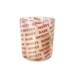 Vaso vela rose&almond*Muy Mucho Outlet