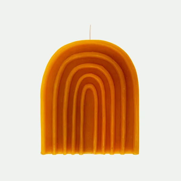 Vela arco cera de abeja*Muy Mucho Clearance