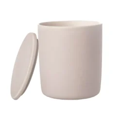 Vela cerámica c/tapa lavender*Muy Mucho